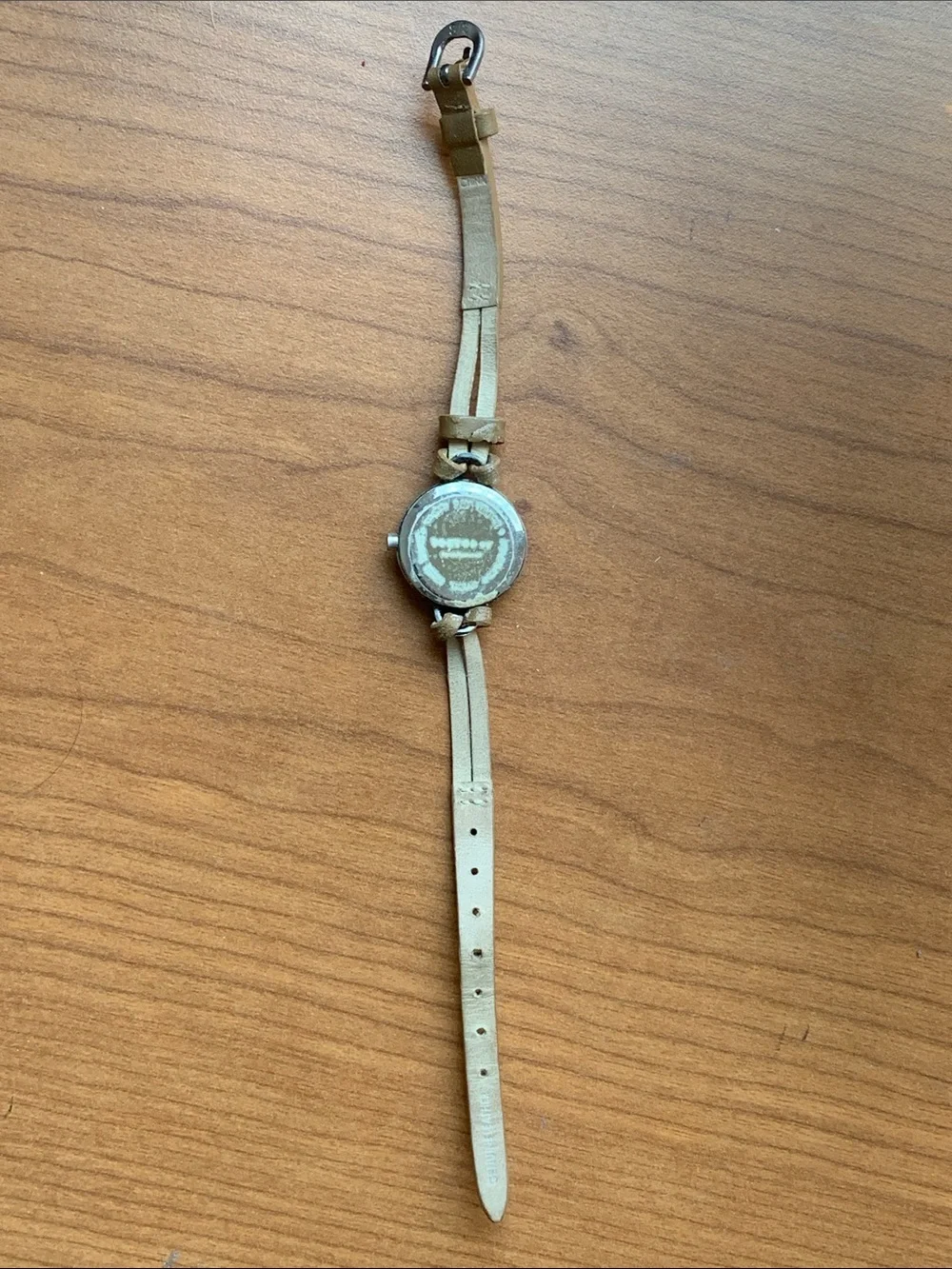 Vintage Tokyo Bay Brown Thin Skinny Watch